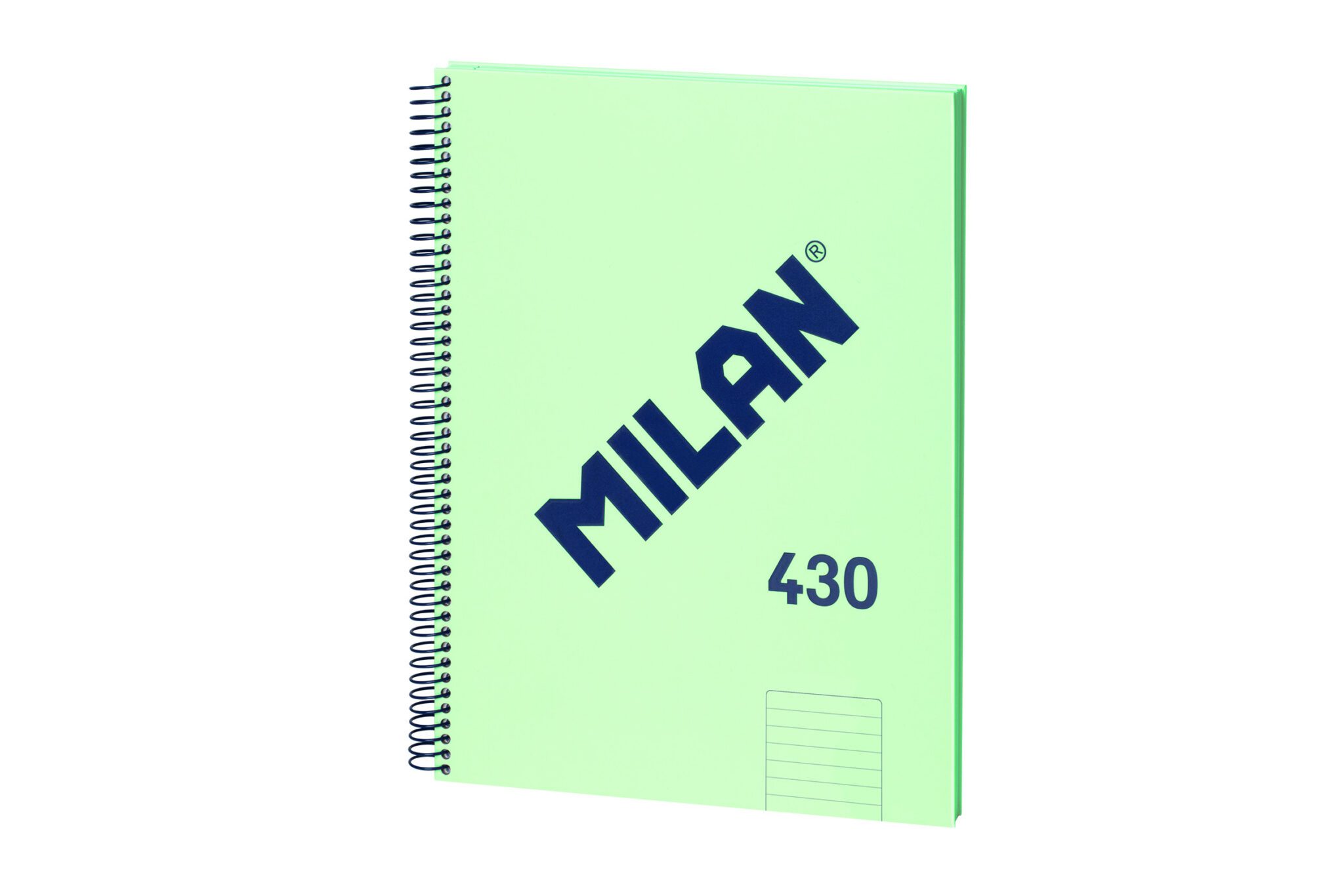 Milan Cuaderno Espiral Formato A4 Pautado 7mm 80 Hojas De 95 Gr M2