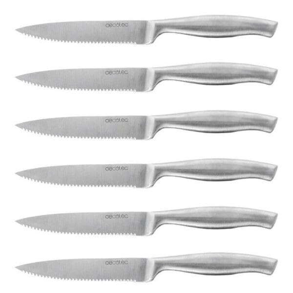 Conjunto de 6 Facas de Cozinha Profissional de Carne Cecotec - Image 5