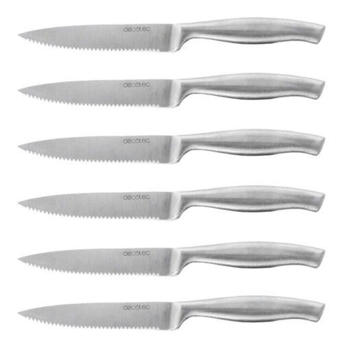 Conjunto de 6 facas de cozinha profissional de carne