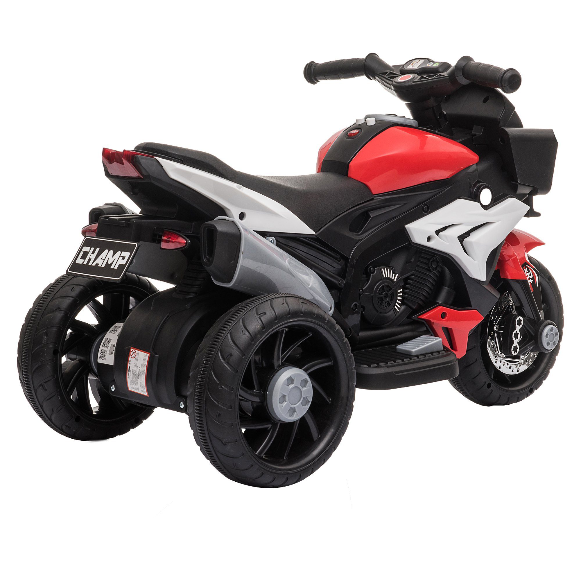 Homcom Moto Elétrica Crianças 3-8 Anos Bateria 12 V