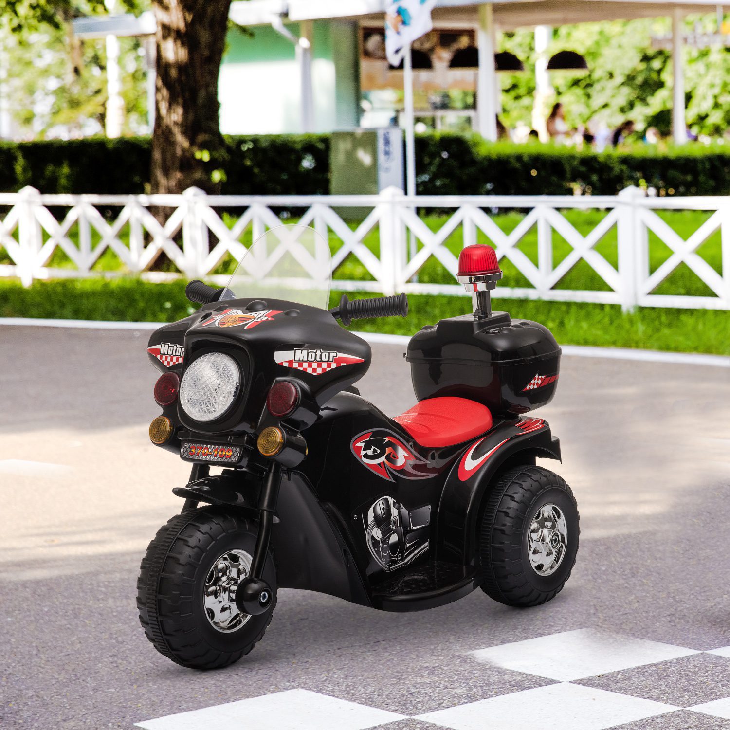 Moto Eletrica Infantil Com Bau