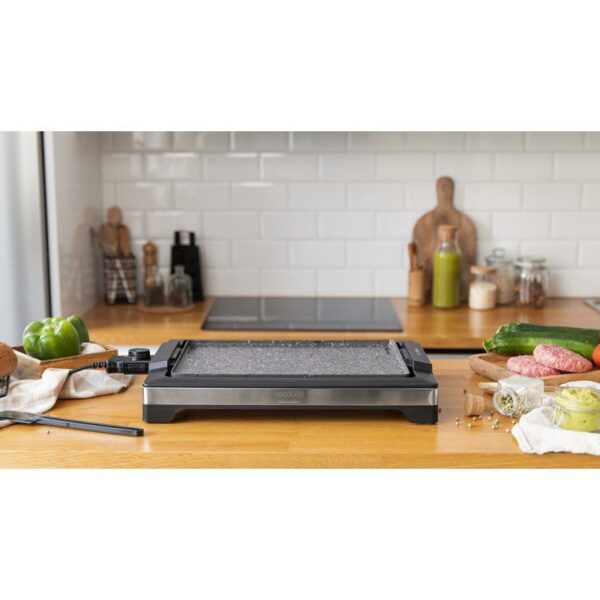 Grelhador Elétrico Tasty&Grill 2000 Inox Stone Cecotec - Image 5