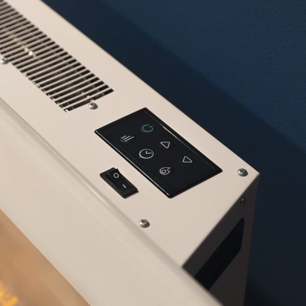 Lareira Elétrica ReadyWarm 2700 Design Flames White Cecotec - Image 3