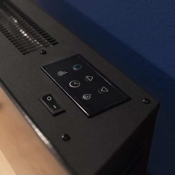 Lareira elétrica ReadyWarm 2700 Design Flames Black Cecotec - Image 3