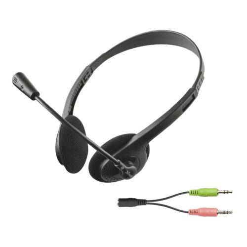 Headset c/Microfone Trust Primo Chat Preto (21665)