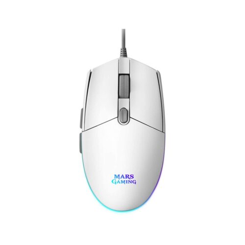 Rato Gaming Mars Gaming MMG 3200 DPI Branco
