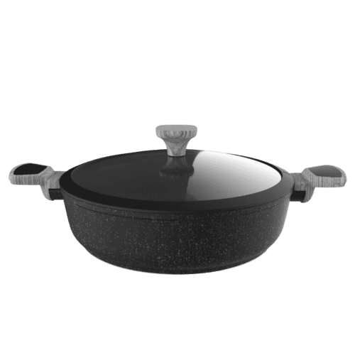 Polka Exclusive 28 Low Pot Wood&Rock