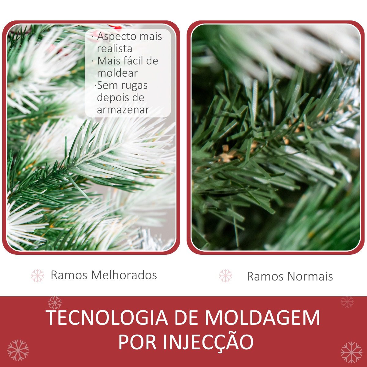 Árvore de natal verde com enfeites φ80x180cm artificial árvore decoração –  ConforHome