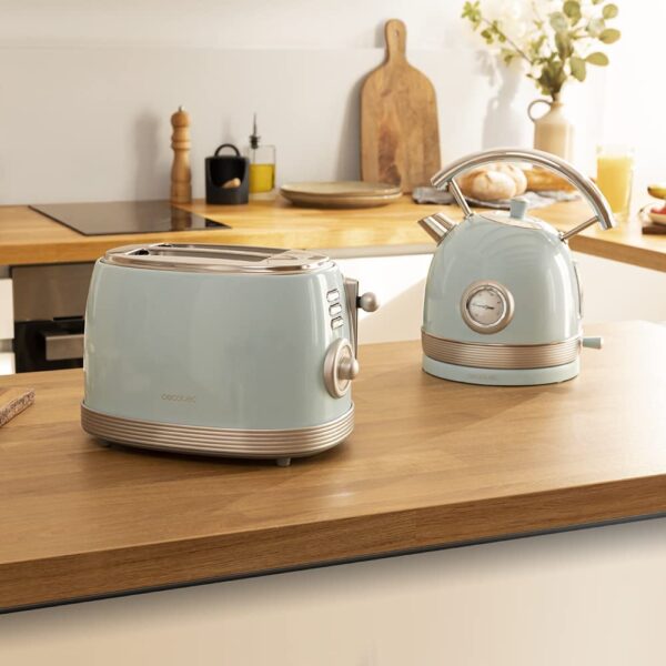 Torradeira Vintage 800 Light Blue Cecotec - Image 4