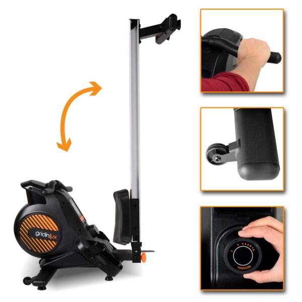 Máquina de Remo magnética Trainer Impulse - Image 4
