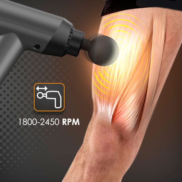 Pistola de massagem muscular GUN 245 - Image 4