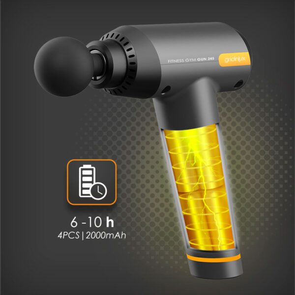 Pistola de massagem muscular GUN 245 - Image 5