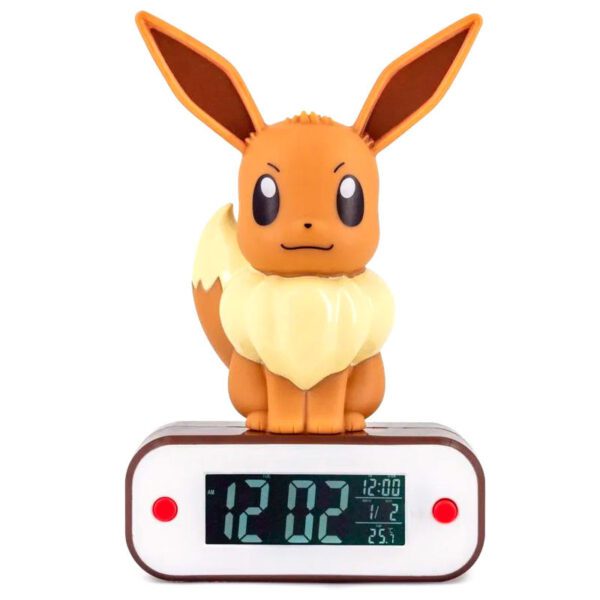 Lampara despertador Led Eevee Pokemon