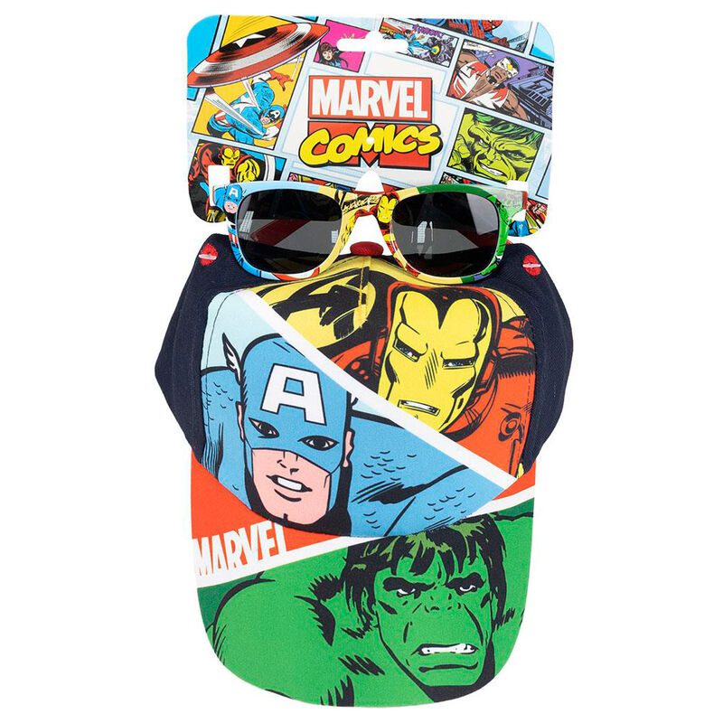 Set Gorra Gafas Sol Vengadores Avengers Marvel Conforhome