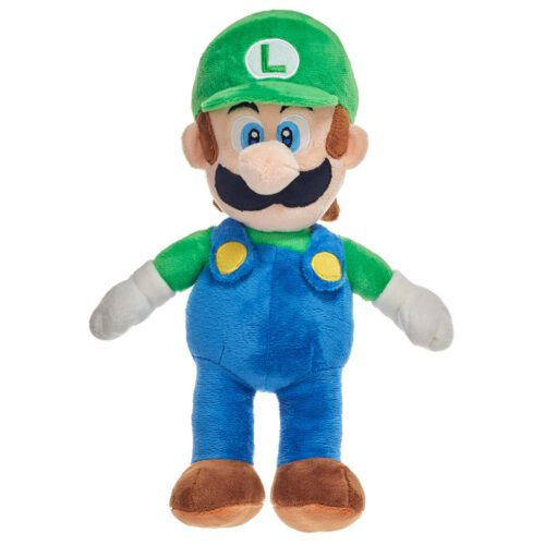 Peluche Luigi Super Mario Bros 22cm