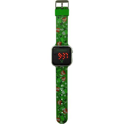 Reloj Minecraft led