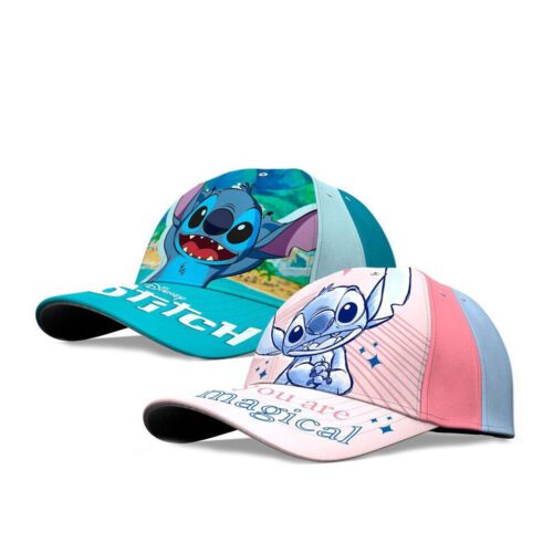 Pack 8 Gorras Stitch Disney surtido