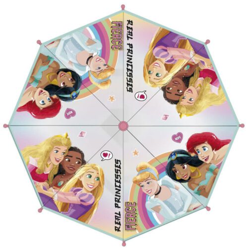 Paraguas manual burbuja Princesas Disney 45cm