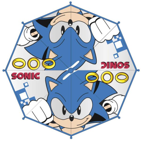 Paraguas manual burbuja Sonic The Hedgehog 45cm