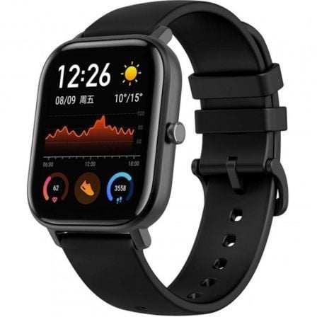 Smartwatch Huami Amazfit GTS/ Notificaciones/ Frecuencia CardÃ­aca/ GPS/ Negro
