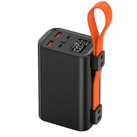 Batería Externa/Powerbank Leotec PowerBank 30000mAh PD 100W/ Compatible con Portátiles