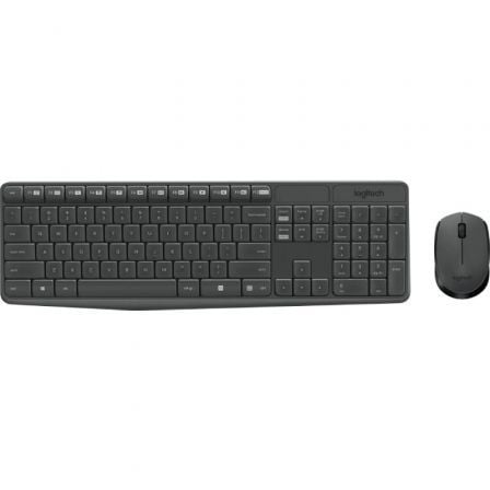 Teclado y Ratón Inalámbricos Logitech MK235