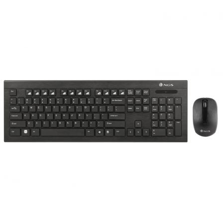 Teclado y Ratón Inalámbricos NGS Dragonfly KIT