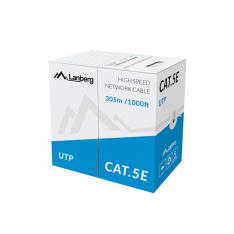 Bobina cat.5e lanberg utp rj45 solido
