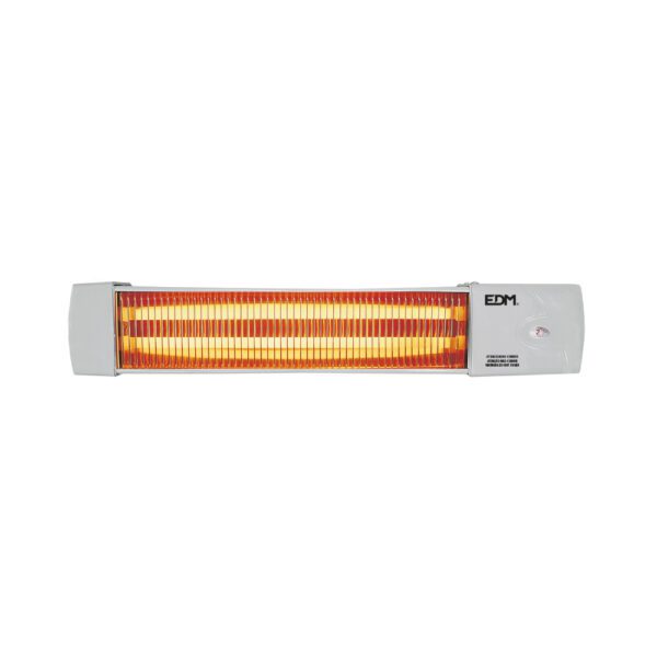 AQUECEDOR PARA CASA DE BANHO MODELO MARFIL QUARTZO 600-1200W ORIENTAVEL EDM