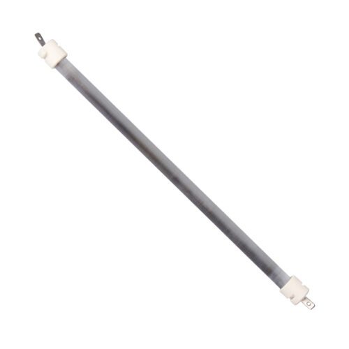 PEÇA REPOSIÇÃO RESISTÊNCIA QUARTZO PARA O AQUECEDOR MODELO EDM 07109 400W 24,8cm EDM CONEXÃO DE FASTON