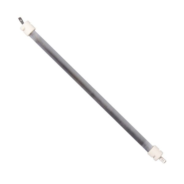 PEÇA REPOSIÇÃO RESISTÊNCIA QUARTZO PARA O AQUECEDOR MODELO EDM 07109 400W 24,8cm EDM CONEXÃO DE FASTON
