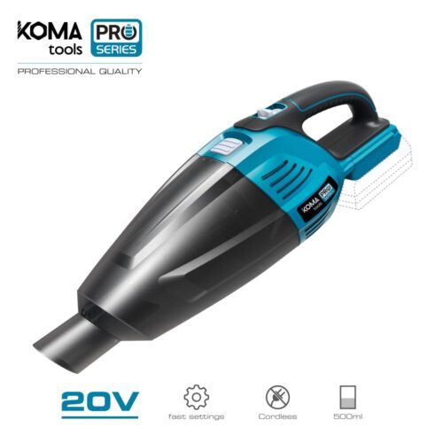 ASPIRADOR 20V (SEM BATERIA E CARREGADOR) 45,5x13,5cm KOMA TOOLS PRO SERIES BATTERY
