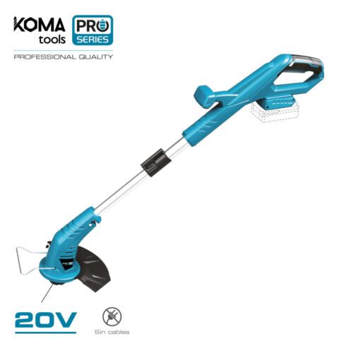 CORTADOR DE BORDAS 20V (SEM BATERIA E CARREGADOR) 28,5x155cm KOMA TOOLS PRO SERIES BATTERY