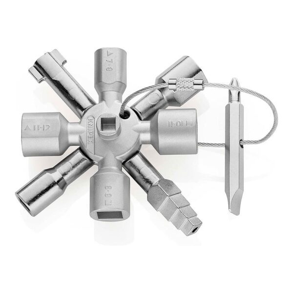 CHAVES PARA ARMÁRIOS DE CONTROLE "TWINKEY® 92mm KNIPEX 00 11 01