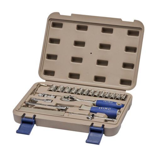 JOGO DE CHAVES DE CAIXA E BITS 1/4", 35 PEÇAS 109-35-4 IRIMO