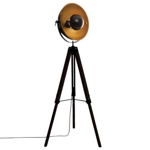CANDEEIRO TRÍPODE MODELO "LOFT LAHTI" PRETO E27156,5X65X57CM