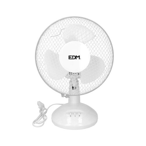 VENTOINHA DE MESA BRANCA POTÊNCIA: 25W LÂMINAS: Ø23x36cm EDM
