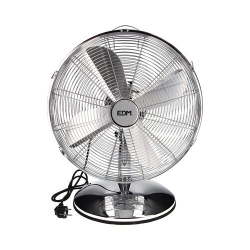 VENTOINHA DE MESA CROMADO POTÊNCIA: 60W LÂMINAS: Ø40x55cm EDM