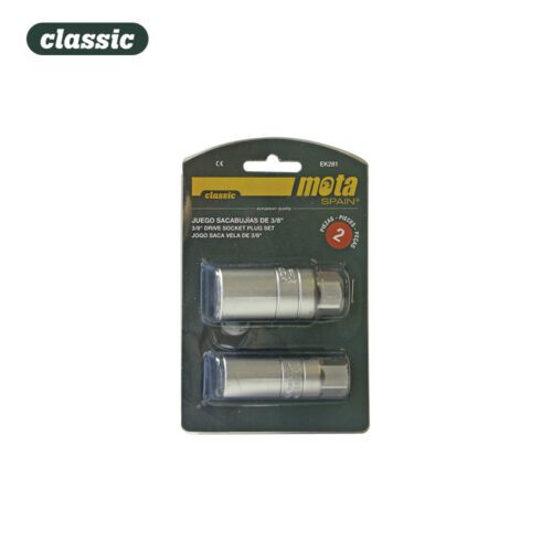 JOGO SACA VELAS 3/8" (2pcs.) CHAVE DE CAIXA VELA EK281 MOTA