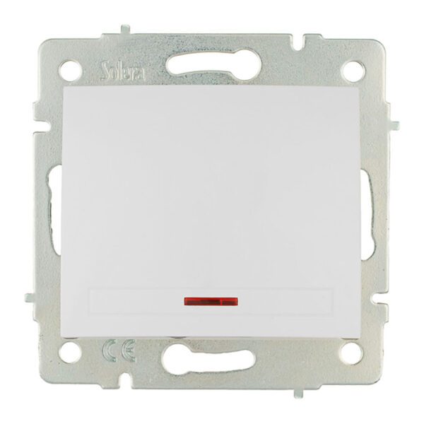 INTERRUPTOR/COMUTADOR LUMINOSO 10AX 250V S.EUROPA SOLERA ERP02ILQC