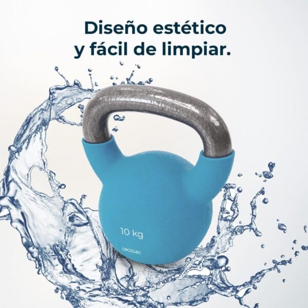 Pesa russa 10 Kg Drumfit KettleBell 10000 Neo - Image 7