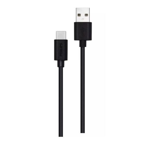 CABO TIPO C PARA CARREGAMENTO RÁPIDO PRETO DLC3104A/00 PHILIPS