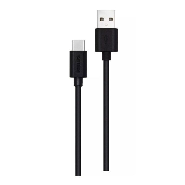 CABO TIPO C PARA CARREGAMENTO RÁPIDO PRETO DLC3104A/00 PHILIPS
