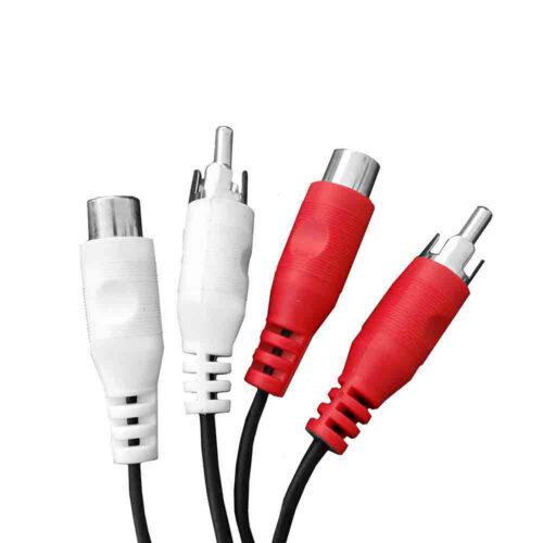 "ULT.UNIDADES" CABO 2RCA MACHO-2 RCA FEMEA 1,5m EDM