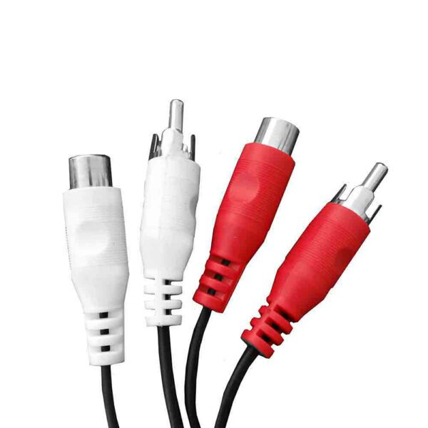 "ULT.UNIDADES" CABO 2RCA MACHO-2 RCA FEMEA 1,5m EDM