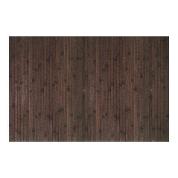 TAPETE BAMBU CASTANHO ESCURO 60x90cm