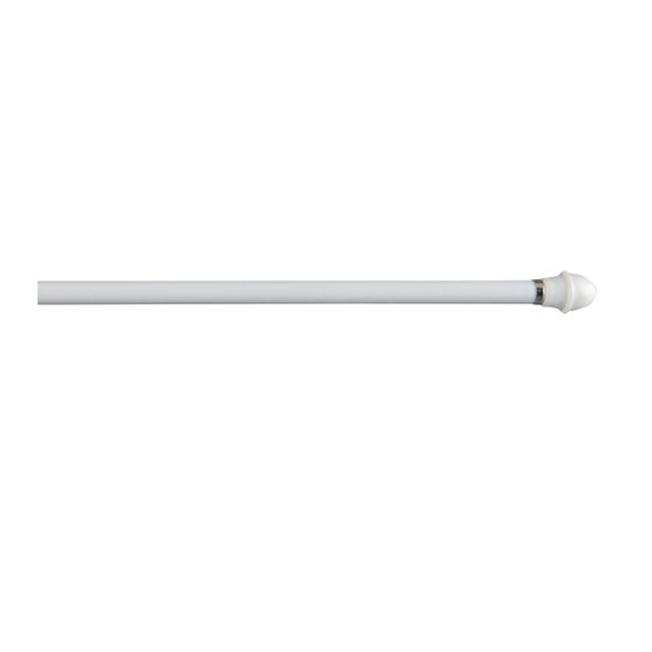 VARÃO EXTENSÍVEL DECO MODELO CLASSICO BRANCO 120-215cm