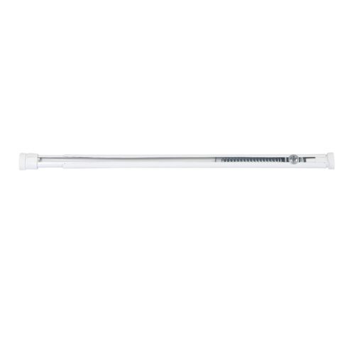VARÃO EXTENSÍVEL, FIXAÇÃO MEDIANTE PRESSÃO, MODELO OVAL FORCE BRANCO 90-150cm 1 unid.