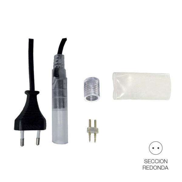 TOMADA DE LUZ PARA TUBO FLEXYLED FIXO 1,5m