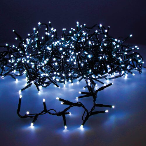 GRINALDA LED COMPACT INTERMITENTE AZUL CABO VERDE 750 LEDS 21m